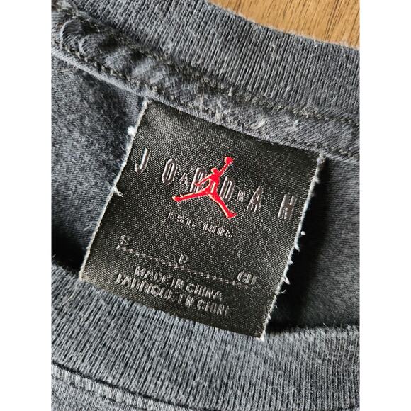 Nike Men's Black Cactus Jack by Travis Scott x Air Jordan MJ 2 T-Shirt Small - Picture 4 of 6